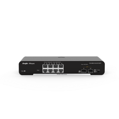 Reyee RG-NBS3100-8GT2SFP 8 Portu pārvaldāmais PoE Komutators