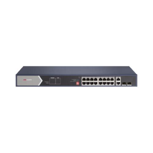 Hikvision 16 Portu Nepārvaldāmais PoE Komutators DS-3E0520HP-E