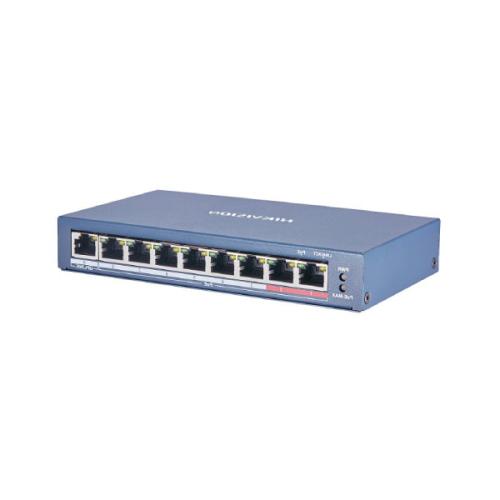 Hikvision 8 Portu Nepārvaldāmais PoE Komutators DS-3E0109P-E